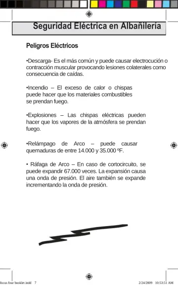 Page 7: Seguridad Eléctrica en Albañilería