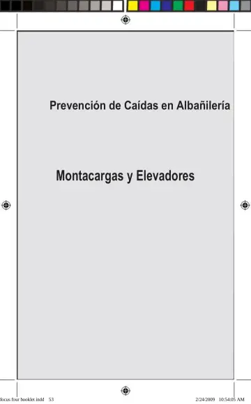 Page 53: Prevención de Caídas en Albañilería