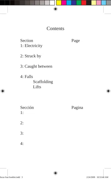 Page 3: Contents