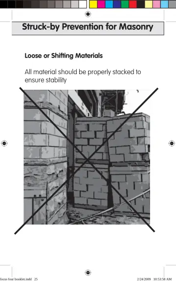 Page 25: Struck-by Prevention for Masonry