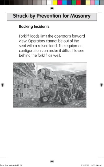 Page 28: Struck-by Prevention for Masonry