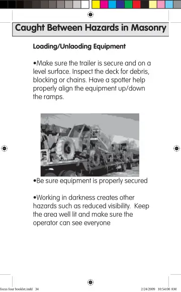 Page 34: Caught Between Hazards in Masonry