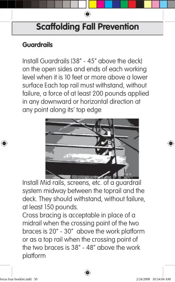 Page 50: Scaffolding Fall Prevention