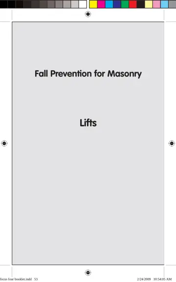 Page 53: Fall Prevention for Masonry