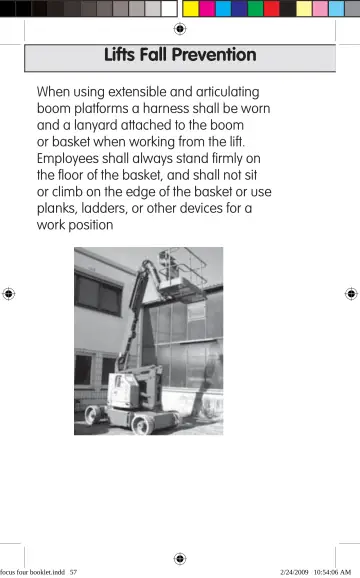Page 57: Lifts Fall Prevention