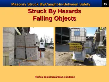 Slide 17: Struck By Hazards