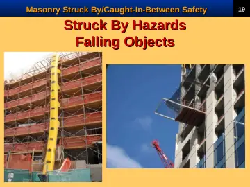 Slide 21: Struck By Hazards