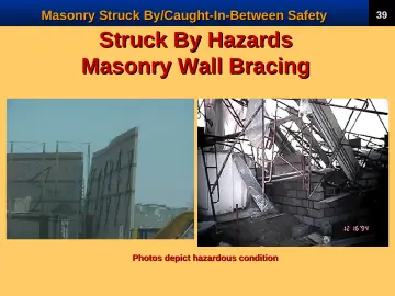Slide 41: Struck By Hazards