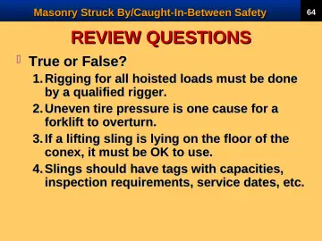 Slide 66: REVIEW QUESTIONS