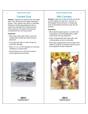 Page 3: Cement Dust Wet Concrete