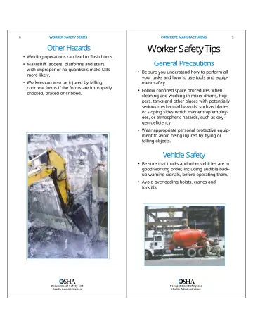 Page 6: Worker Safety Tips