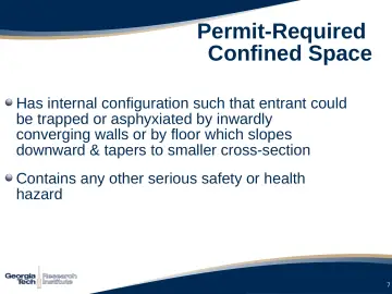 Slide 7: Permit-Required Confined Space