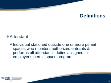 Slide 12: Definitions