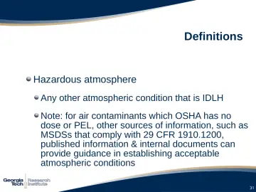 Slide 31: Definitions
