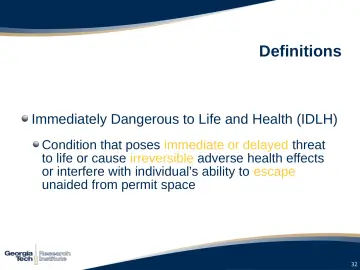 Slide 32: Definitions