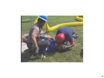 Slide 38: Confined space rescue