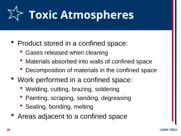 Slide 20: Toxic Atmospheres