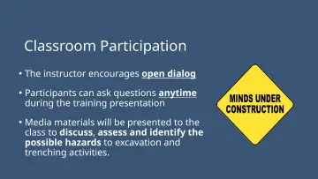 Slide 3: Classroom Participation