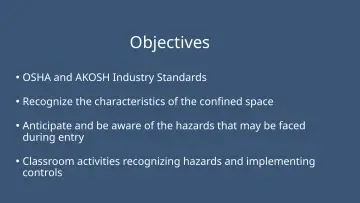 Slide 6: Objectives