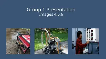 Slide 23: Group 1 Presentation