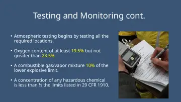 Slide 45: Testing and Monitoring cont.