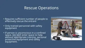 Slide 60: Rescue Operations