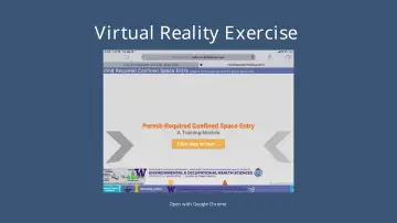 Slide 62: Virtual Reality Exercise