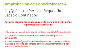 Slide 42: 2. ¿Qué es un Permiso Requerido