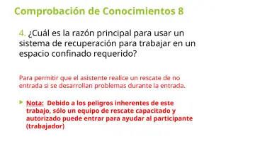Slide 46: Comprobación de Conocimientos 8