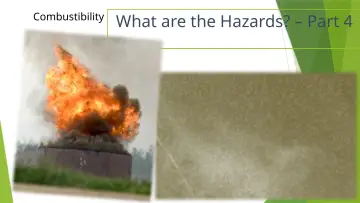 Slide 15: Combustibility