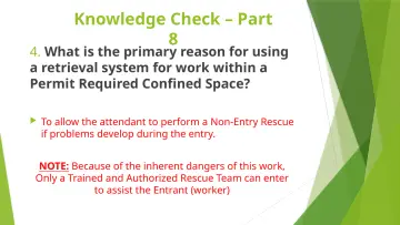 Slide 46: Knowledge Check – Part 8