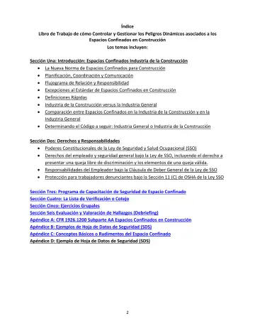 Page 2: Índice