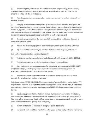 Page 60: Determining that, in the event the ventilation system stops working, the monitoring…