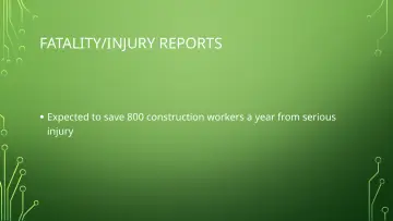Slide 15: FATALITY/INJURY REPORTS