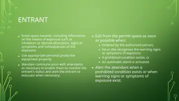 Slide 20: ENTRANT