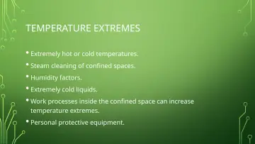 Slide 35: TEMPERATURE EXTREMES