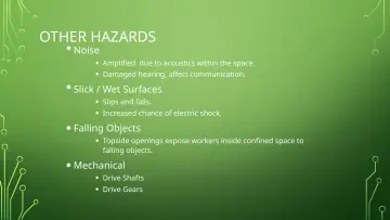 Slide 37: OTHER HAZARDS