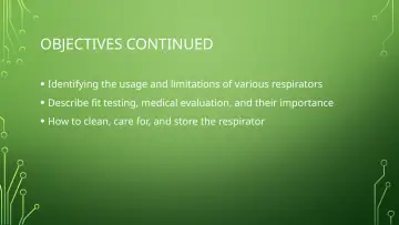 Slide 3: OBJECTIVES CONTINUED