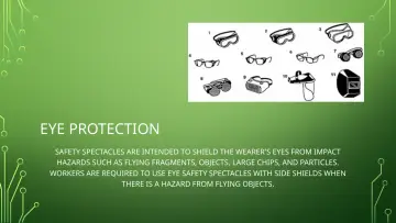 Slide 7: EYE PROTECTION