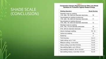 Slide 22: SHADE SCALE (CONCLUSION)