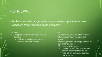 Slide 54: RETRIEVAL
