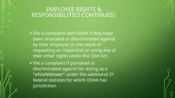 Slide 61: EMPLOYEE RIGHTS &