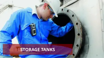 Slide 23: STORAGE TANKS