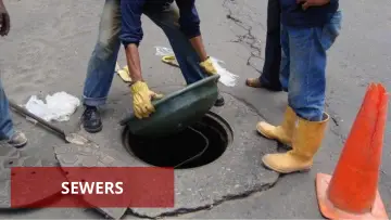 Slide 30: SEWERS