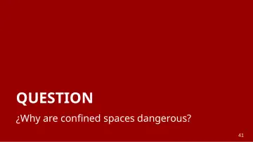 Slide 41: QUESTION