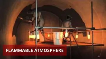 Slide 54: FLAMMABLE ATMOSPHERE