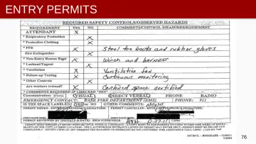 Slide 76: ENTRY PERMITS