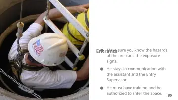 Slide 86: Make sure you know the hazards