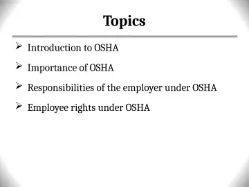 Slide 12: Topics