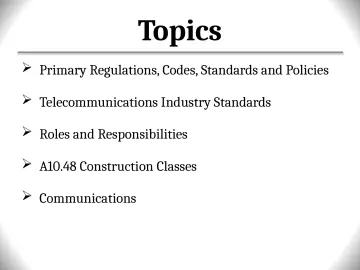 Slide 35: Topics